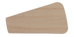 Pyramidenflügel Blatt 60 mm, Sperrholz , Blattstärke 1,6mm