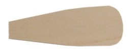 Pyramidenflügel Blatt 100 mm, Sperrholz , Blattstärke 1,6mm