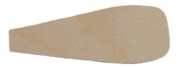 Pyramidenflügel Blatt 110 mm, Sperrholz , Blattstärke 1,6mm