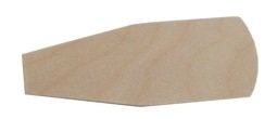 Pyramidenflügel Blatt 160 mm, Sperrholz , Blattstärke 3mm