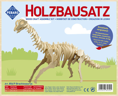 Holzbausatz Brachiosaurus