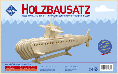 Holzbausatz U-Boot