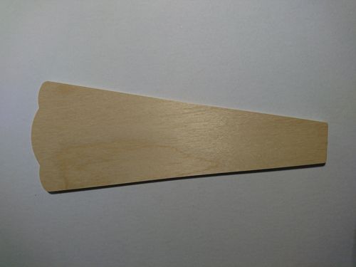 Pyramidenflügel 195 mm, Sperrholz , 4 mm